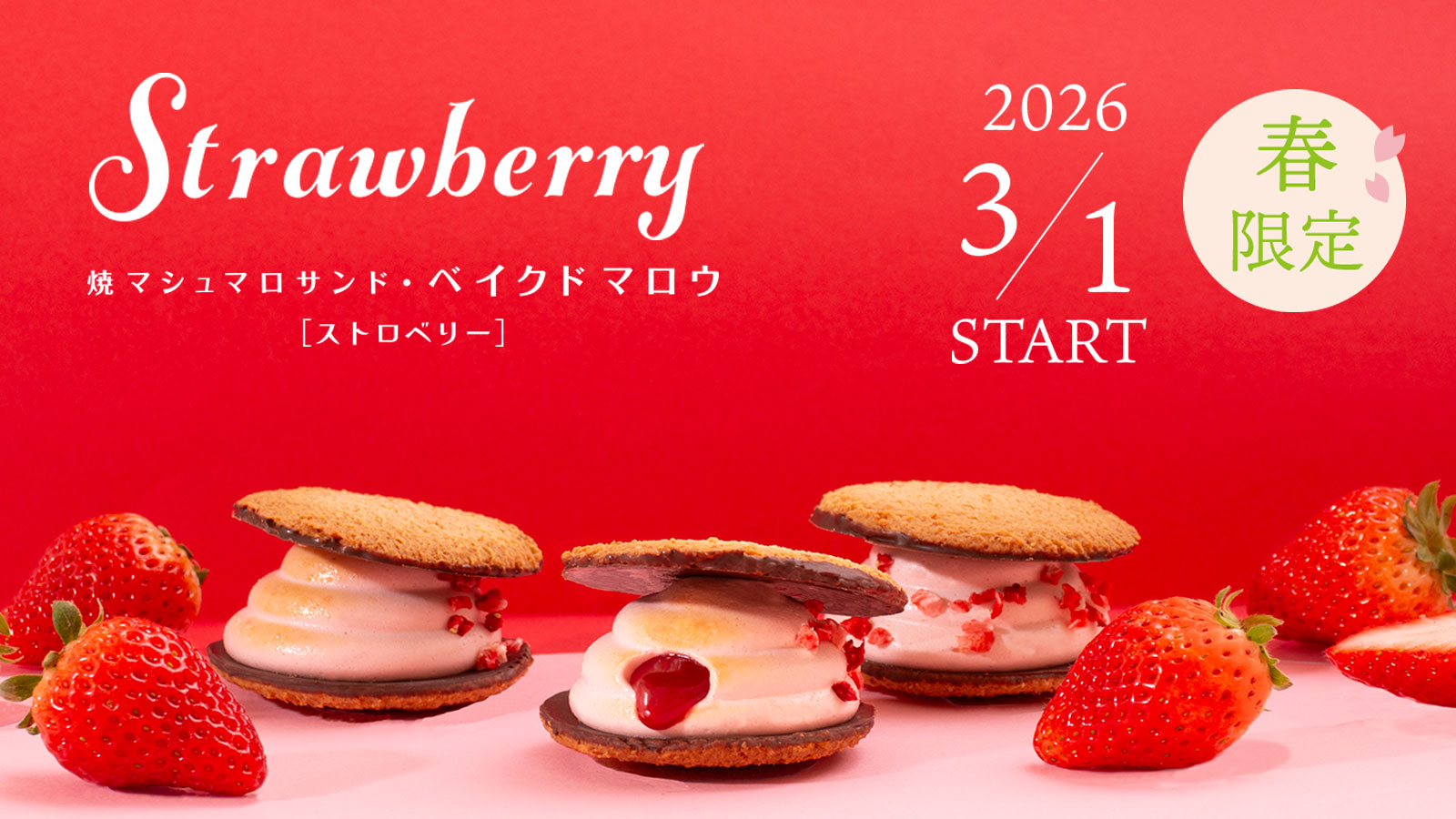 ベイクドマロウ ストロベリー